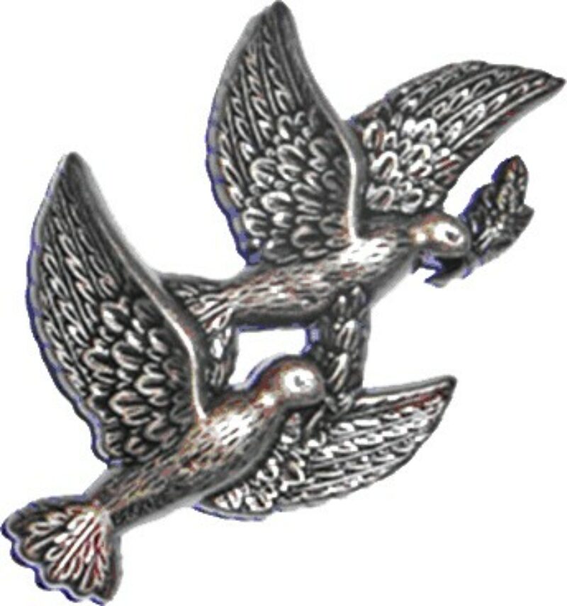 Bronze colombes