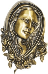 Bronze vierge marie