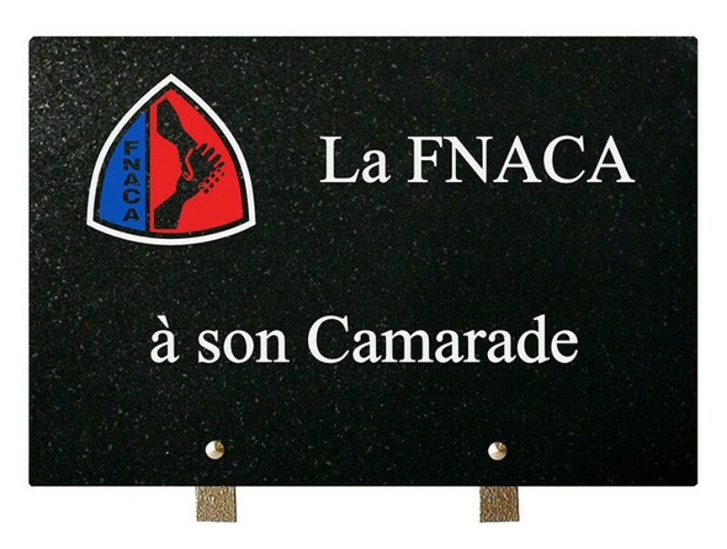 Plaque mortuaire FNACA